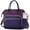 Dark Purple-Black, variant on LOVEVOOK Lunch Bag Women, Insulated Adult Lunch Box for Women Work, Wide Opening Leakproof Cooler Tote Bag for Office Campus Picnic Beach with Shoulder Strap, Loncheras Para Mujer with Cup Holder