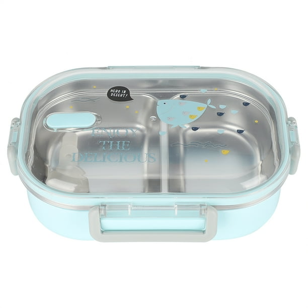 Bento Box, lonchera portátil de acero inoxidable 304, contenedor de comida construido para profesionales