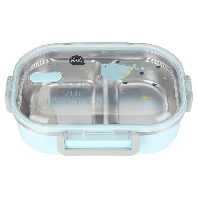 Bento Box, lonchera portátil de acero inoxidable 304, contenedor de comida construido para profesionales