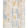 thumbnail image 1 of Pasargad Home PSH-20 5x8 5 Pi. X 8 Pi. Mirage Collection Tapis de Zone de Soie Rectangle Tissé à la Main&44; Bleu, 1 of 1