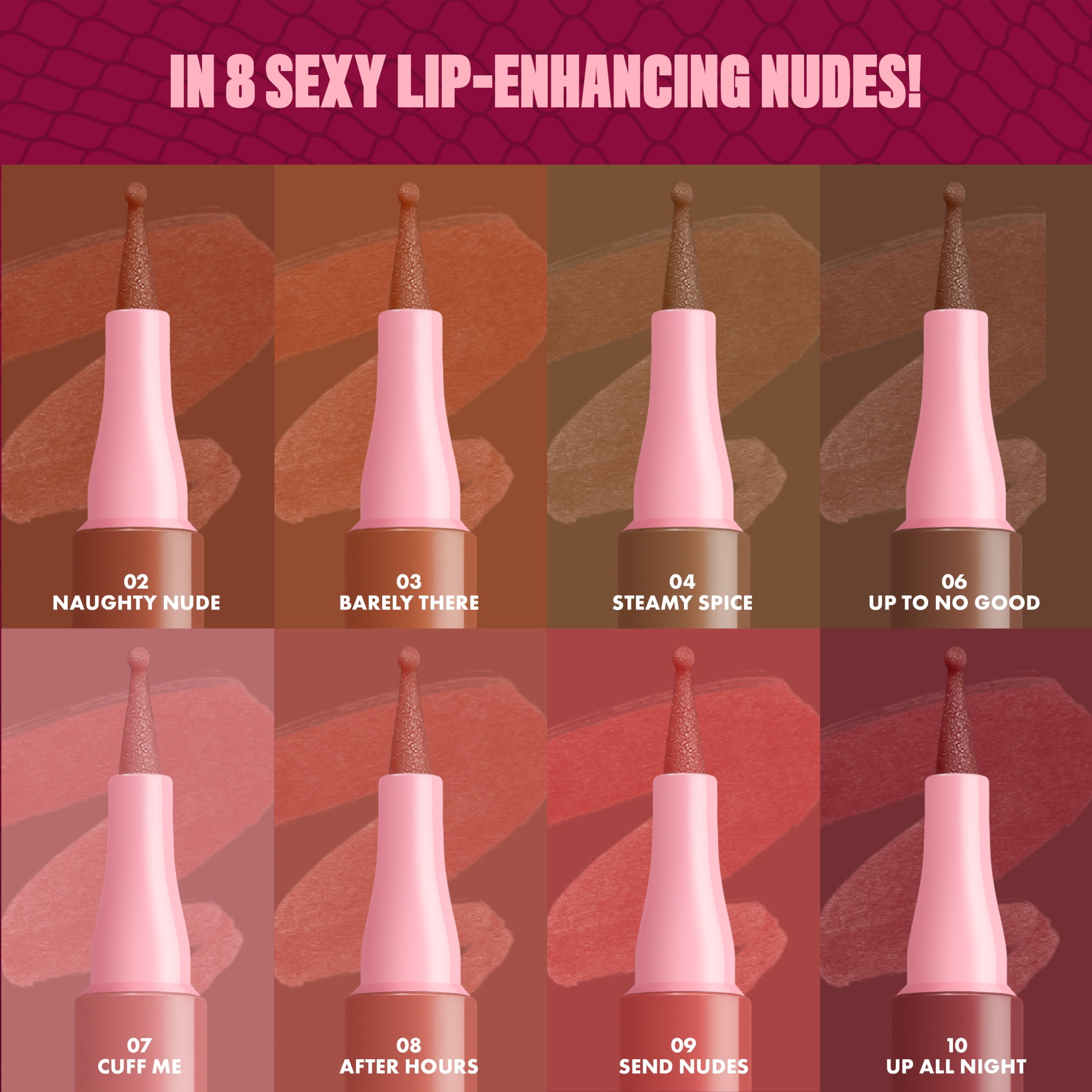 NYX Professional Makeup Lip Lingerie Lip Liner Stain, Seamless All Day Stain
