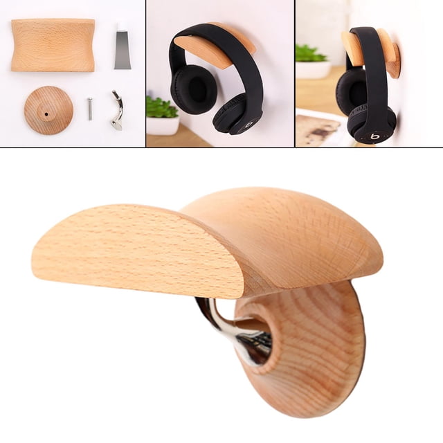 Gaming Stand Soporte para auriculares Montaje en pared Sin peoraciones Ahorre espacio en el escritorio para el escritorio la Macarena estante para auriculares
