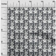 thumbnail image 1 of oneOone Cotton Poplin Fabric Rabbit Block Print Fabric BTY 42 Inch Wide, 1 of 4