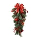 thumbnail image 4 of Corona de Navidad colgante al revés BLESIY decoración del hogar Rojo, 4 of 8