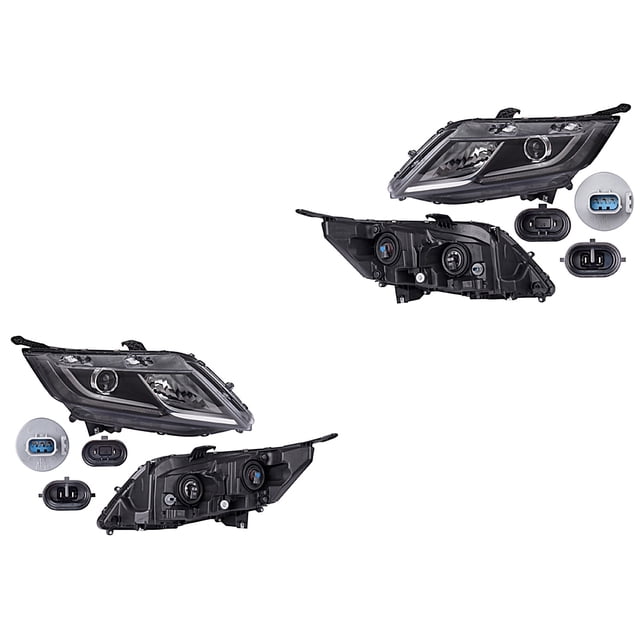 Par de Faros DEPO Odyssey 2018 A 2019 Con luz de día