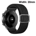 thumbnail image 1 of Compatible con Huawei para la serie Samsung, correa de nailon elástica ajustable, correa de nailon trenzada, pulseras elásticas deportivas para mujeres y hombres, 1 of 8
