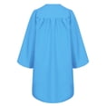 thumbnail image 4 of renvena Robe de Collation des Grades pour Enfants avec Pompon Uniforme Scolaire Bleu 24, 4 of 6