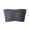 thumbnail image 6 of OSFVNOXV Strapless Bras for Women Wireless Large Bust B Cup Soft Seamless Detachable Straps Stretchable Bandeau Bras ,S-3XL, 6 of 7