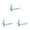 Green, variant on 1-3PC Foldable Travel Hanger 7 Holes Collapsible Clothes Drying Rack Space Saving Over Door Hook for Hotel Cruise RV Laundry Towel Portable Multi-Functional Storage for Clothing Gloves Hats
