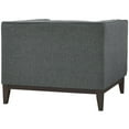 thumbnail image 3 of Modway Serve Upholstered Fabric Armchair in Gray, 3 of 5