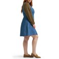 thumbnail image 3 of Lee® Women's and Plus Seamed Button Front Dress, 3 of 8