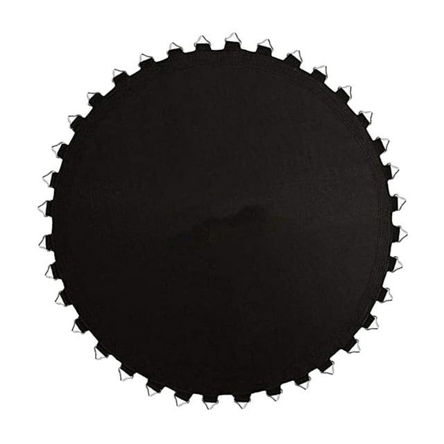 Langgg Trampoline Mat Workout Round Universal Black Mat Buckles Jumping 36 Replacement Black 48 Buckles