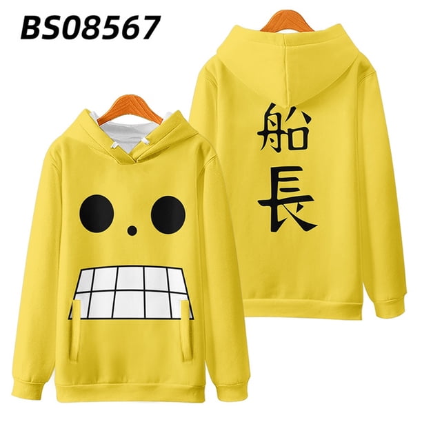 AG One Piece Anime Sudadera Con Capucha Manga Larga Unisex Cosplay Monkey D Luffy Zoro Top Casual Moda Jersey Oversize