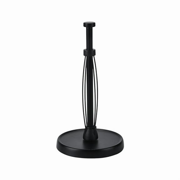 Stainless Steel Paper Towel Holder, Weighted Base, Ring Holder for Kitchen, Decor Accessories
