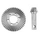 thumbnail image 1 of Juego de engranajes de piñón de eje cónico helicoidal YONGSHENG 12t 43t para coche trepador Axial SCX6, 1 of 5