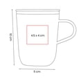 thumbnail image 5 of Paquete con 20 piezas de Taza acero inoxidable doble pared negro 5 x 10, 5 of 5