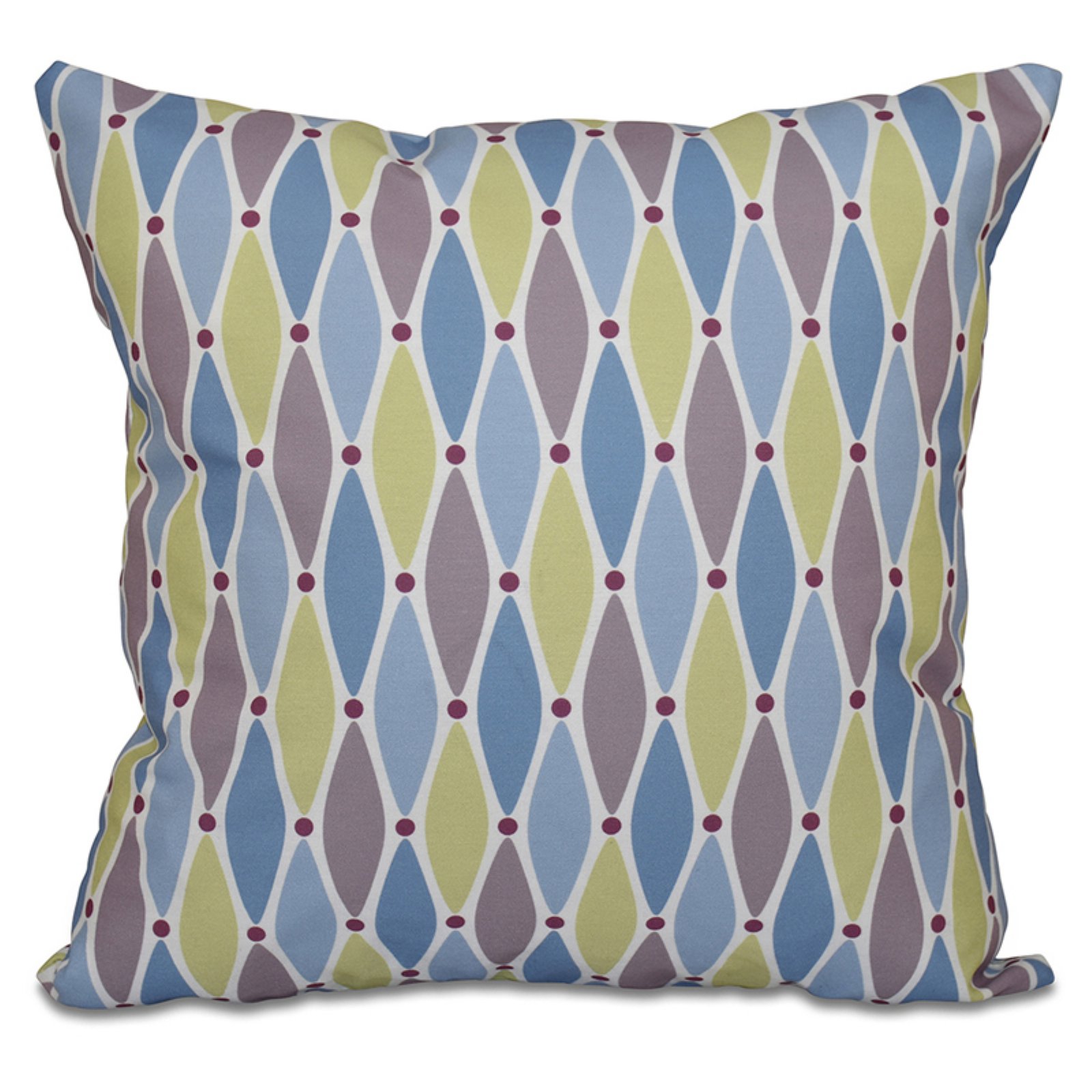 Simply Daisy 16" x 16" Wavy Splash Geometric Print Pillow