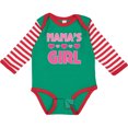 thumbnail image 3 of Inktastic Nana's Girl Grandchild Girls Long Sleeve Baby Bodysuit, 3 of 5
