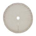 thumbnail image 3 of VHC Brands Sawyer Mill Charcoal Ticking Stripe Tree Skirt 36, 3 of 4