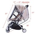 thumbnail image 4 of Funda para lluvia Sailing para cochecito universal resistente al viento y al agua, 4 of 5