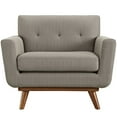thumbnail image 2 of LexMod Engage Upholstered Armchair, Granite, 2 of 5