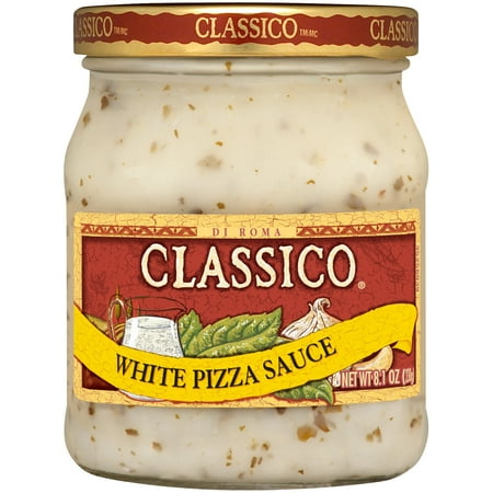 - (3 Pack) Classico White Pizza Sauce, 8.1 oz Jar
