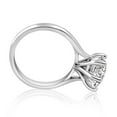 thumbnail image 2 of Pompeii VS 2 1/2CT Lab Grown Diamond 6-Prong Solitaire Engagement Ring 14k White Gold, 2 of 6