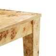 thumbnail image 4 of Pemberley Row Wood Burl Natural Rectangular Dining Table 90" Unassembled, 4 of 8