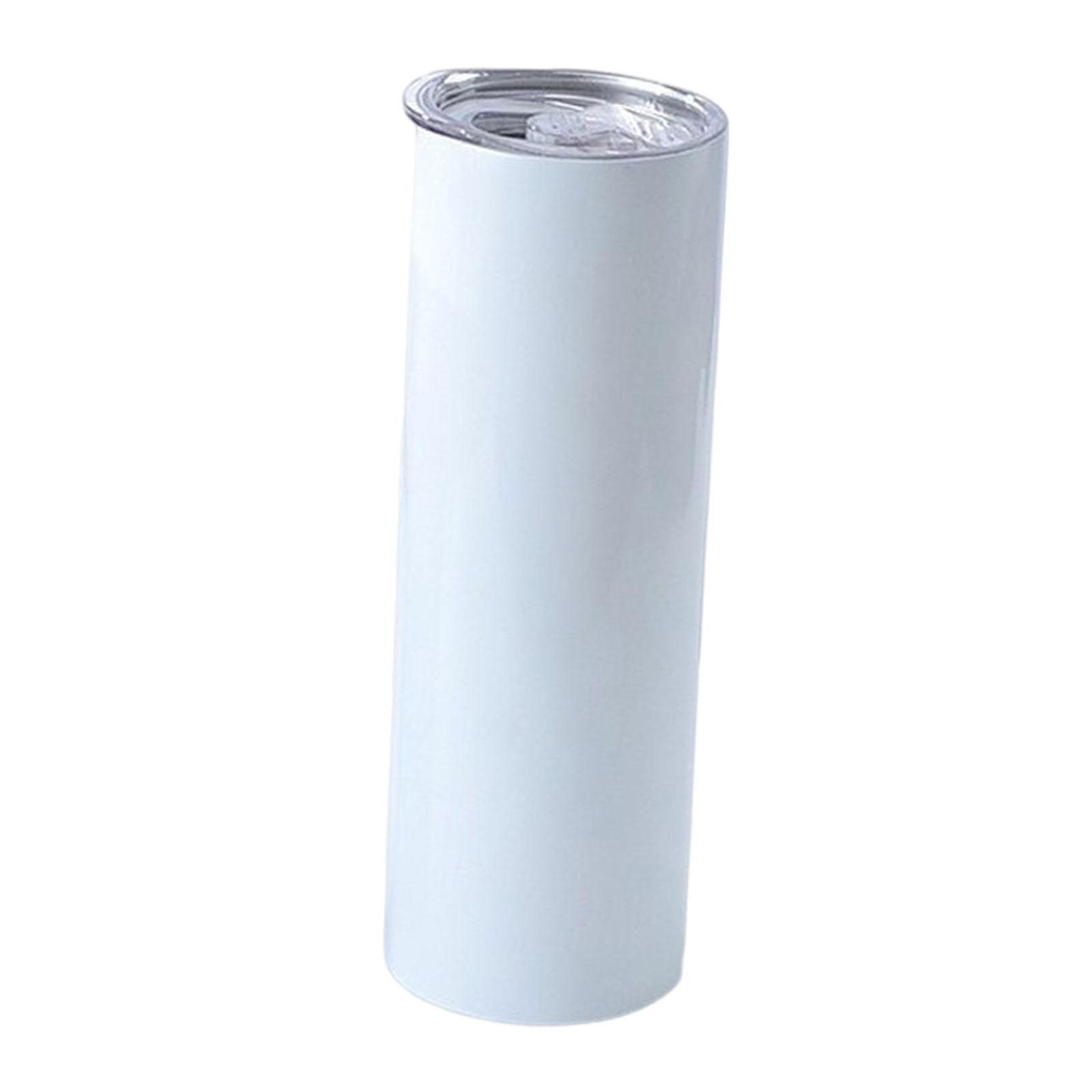 USA CA Warehouse Wholesale Bulk 20oz 20 oz Straight Skinny Stainless Steel  Insulated Blank Sublimation Tumblers Cups with Straw 905