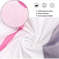 thumbnail image 5 of Pink Flamingo Shower Curtain, Funny Hot Pink Flamingos Girl''s Cute Bathroom Curtain for Bathtub Home Decor Waterproof Fabric Machine Washable with 12 Hooks,72"x84", 5 of 6