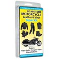 thumbnail image 2 of Quick 20 All Black Leather Vinyl Repair Kit Rips Holes Cigarette Burns Motorcycle Leather Boots gloves jackets. (30-124) Liquid Leather 30-124, 2 of 3