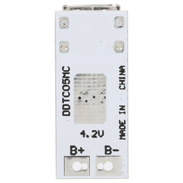 ANGGREK 2 Pcs Module de Chargeur Type C 5V-4.35V Li Ion Li 3.8V Batterie de Téléphone Mobile DDTCO5MC, Module de Chargeur de Batterie Li Ion Li, Composants de Contrôle Industriel