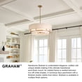 thumbnail image 7 of 38894LCB-Hinkley Lighting-Graham - 4 Light Large Semi-Flush Mount in Transitional Style - 23 Inches Wide by 13.75 Inches High-Lacquered Brass Finish, 7 of 7