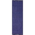 thumbnail image 2 of nuLOOM Hand Woven Chunky Natural Jute Farmhouse Runner Rug, 2' 6" x 8', Navy Blue, 2 of 5