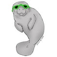 thumbnail image 2 of CafePress - Cool Manatee Mug - 11 oz Ceramic Mug - Novelty Coffee Tea Cup, 2 of 4