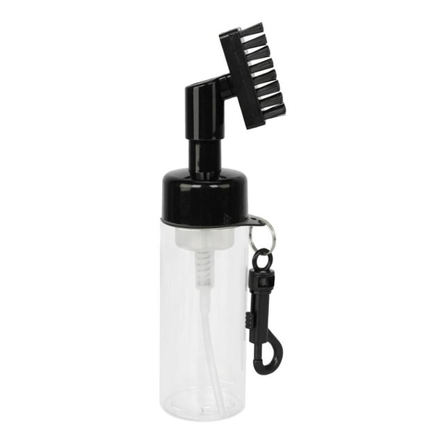 Cepillo para palos de golf perfecl con pulverizador Negro con gancho