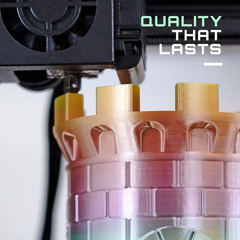 Rainbow PLA family 3D Printer PLA Filament 1.75mm (accuracy +/