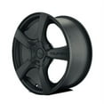 thumbnail image 2 of 16x7 Touren TR9 Matte Black Wheel 5x100/5x4.5 (42mm), 2 of 4