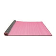 thumbnail image 2 of Ahgly Company Indoor Square Abstract Pink Contemporary Area Rugs, 5' Square, 2 of 4