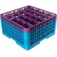 thumbnail image 2 of CFS RG25-4C414 Optilean Support en Verre 25 Compartiments avec 4 Rallonges, 10.3 Pouces, Polypropylène, Lavande/bleu CFS, 2 of 4