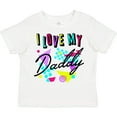 thumbnail image 3 of Inktastic I Love My Daddy- 80s Retro Style Boys or Girls Toddler T-Shirt, 3 of 5