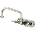 thumbnail image 2 of T&S Brass - Workboard Faucet, Wall Mount, 4'' Centers, 6'' Swing Nozzle, Lever Handles, 2 of 2