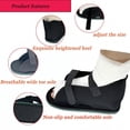thumbnail image 7 of Adjustable plaster shoes postoperative shoes, medical walking shoes with Magic sticker, suitable for foot sprains, ankle fractures, toes, suitable for left and right feet( X-Large ), 7 of 7