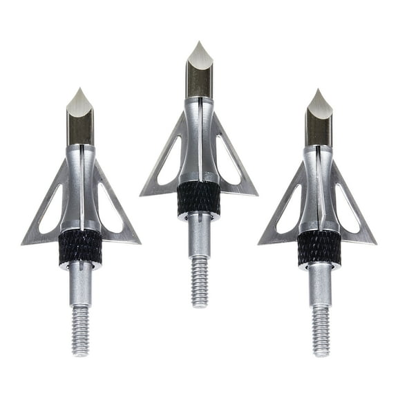 Stryke Impact Fixed Blade Broadhead, 100 Grain, 3 Pack