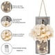 thumbnail image 4 of 2 luces de hadas rústicas de tarro de albañil, hortensia de seda y diseños de luces de hadas LED para decoración del hogar, decoración navideña, decoración de paredes y azulejos falsos Zhivalor MZQ-0852, 4 of 4