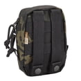 thumbnail image 2 of Tasmanian Tiger Tac Pouch 1 Vertical, Tactical MOLLE System Loops with YKK Zippers, Multicam Black, 2 of 3