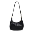 thumbnail image 1 of Bolso de hombro JYG Small Hobo para mujer Retro Crescent Black, 1 of 6
