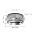 thumbnail image 2 of Unique Bargains M60x2mm Male Threaded Aluminum Air Compressor Oil Level Gauge Sight Glass, 2 of 5