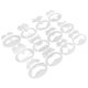 thumbnail image 2 of Temporary Stencils, Fast Makeup Body Paint Stencils Washable With 12 Sets For Party For Kid ANGGREK No, 2 of 7