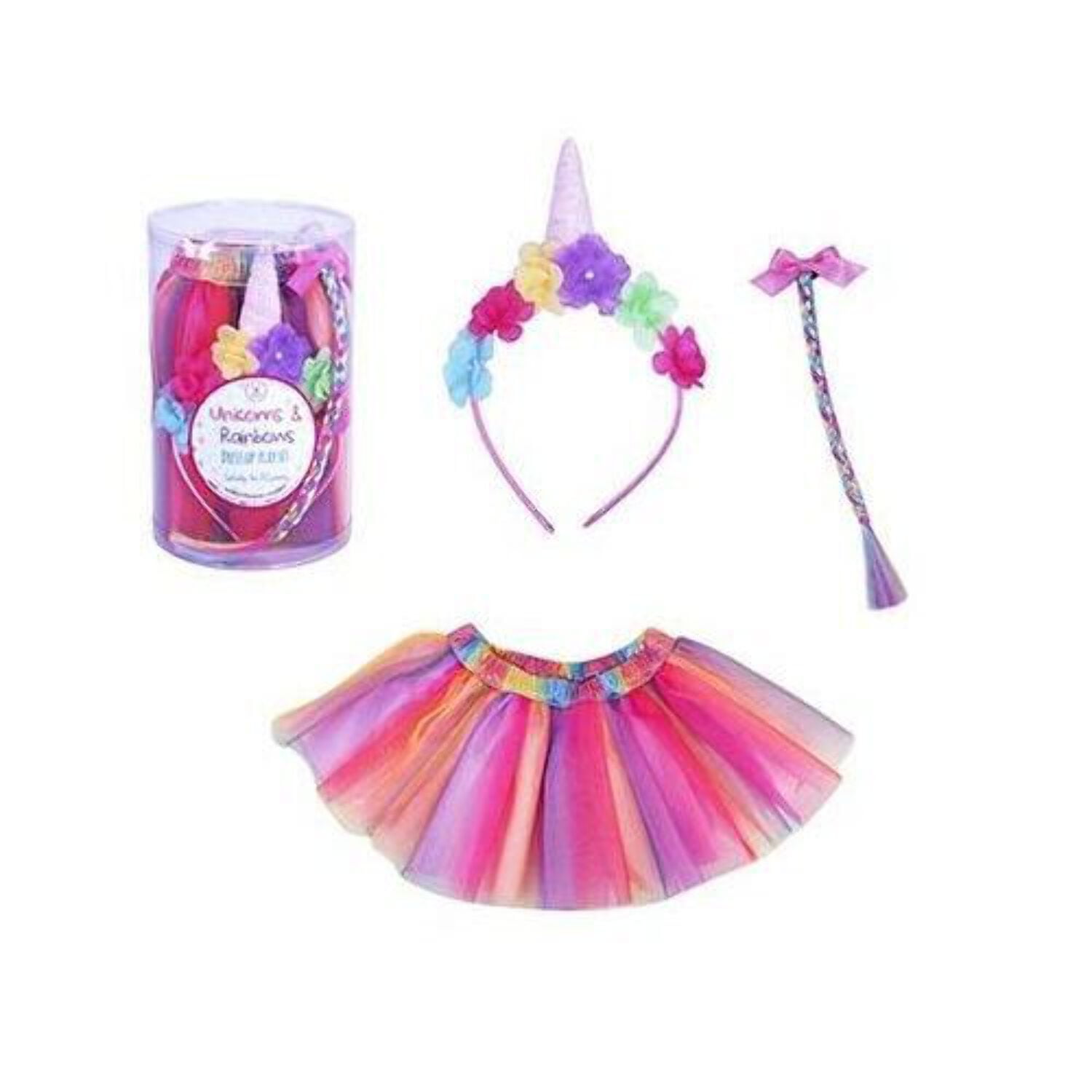 Unicorn & Rainbow DressUp Set DressUp by Pink Poppy (SETD513M